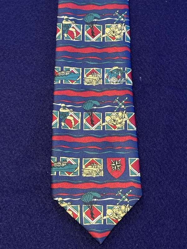 SA Special Forces / RECCE Silk Tie - By Manufacturer Mario Vialli (Milan, Italy)