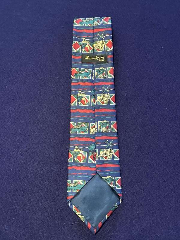SA Special Forces / RECCE Silk Tie - By Manufacturer Mario Vialli (Milan, Italy)