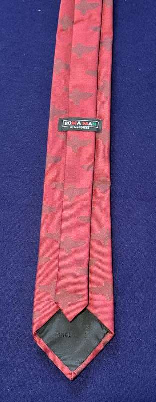44 Parachute Brigade Tie - Manufacturer Roma Sport - Colour Red