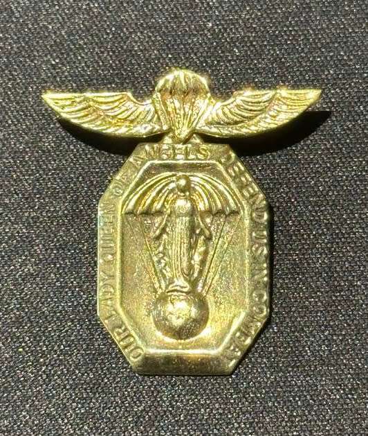 Hunter Group Wing with St Mary, The Immaculate Pendant