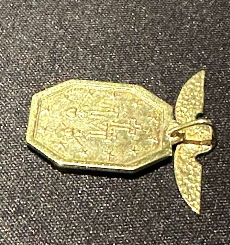 Hunter Group Wing with St Mary, The Immaculate Pendant