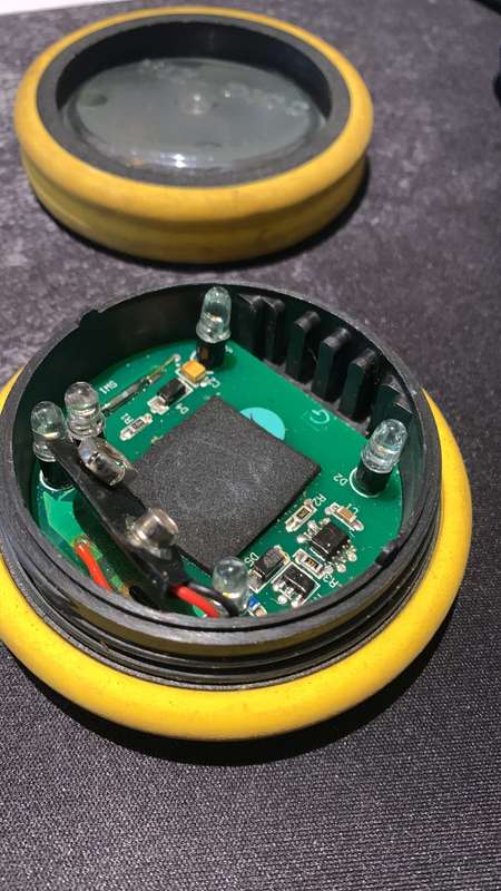 SA SPECIAL FORCES Yellow Rubber Light Beacon, used by Operators - HALO Jumps