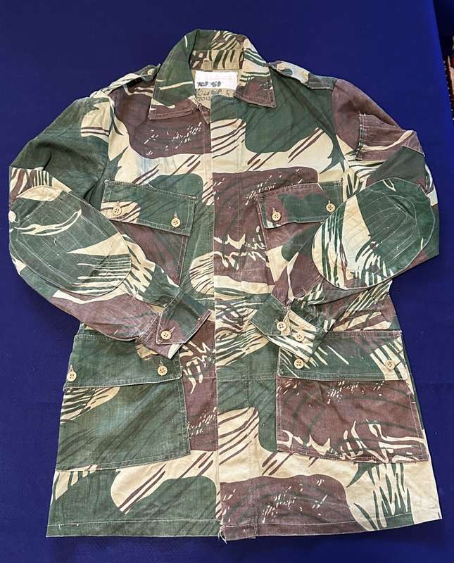 RHODESIA CAMO BUSH JACKET, with Padded Elbows  - In Excellent Condition to RT Young