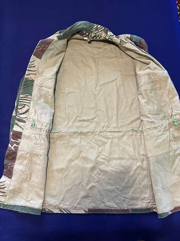 RHODESIA CAMO BUSH JACKET, with Padded Elbows  - In Excellent Condition to RT Young