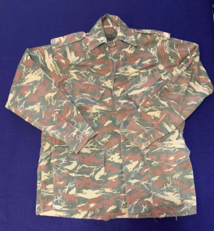 SWA Police Koevoet Camoflage Bushjacket, with Inner Lining