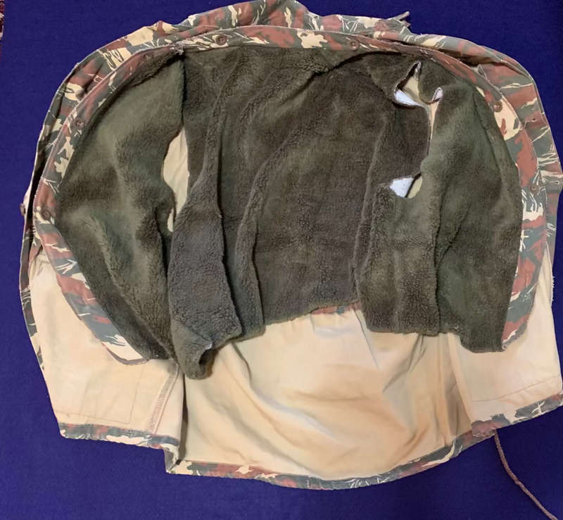 SWA Police Koevoet Camoflage Bushjacket, with Inner Lining