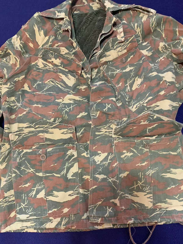 SWA Police Koevoet Camoflage Bushjacket, with Inner Lining