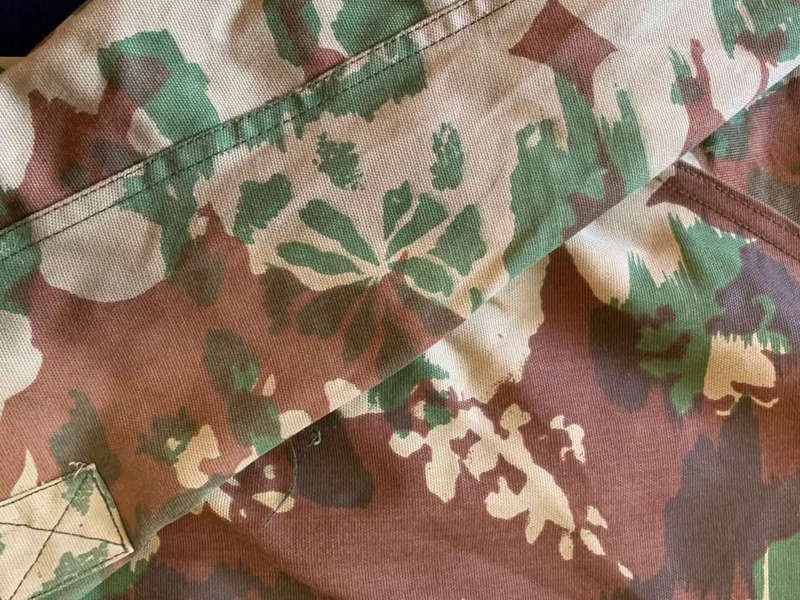 SAP Koevoet Camo Jacket with Liner, JOHN ROWETT & SONS, Size Medium (Multiple Starburst Patterns)