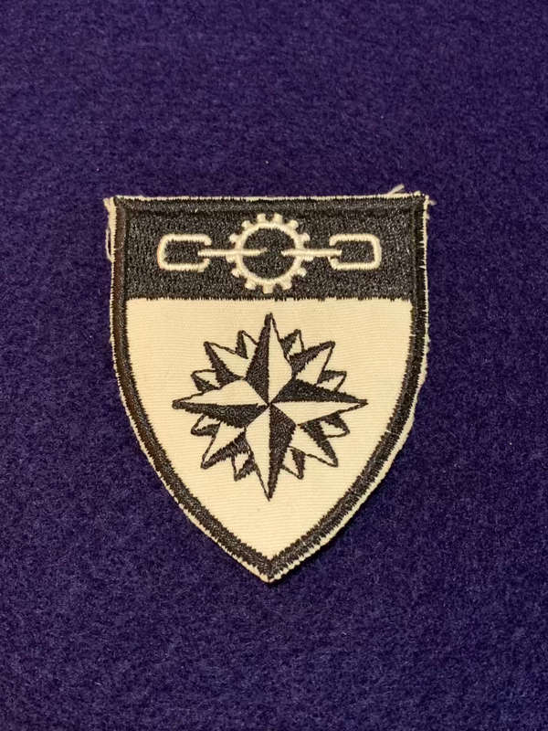 Recce Regiment Support Depot Embroidered Tracksuit Badge - Size 55mm wide x 60mm long