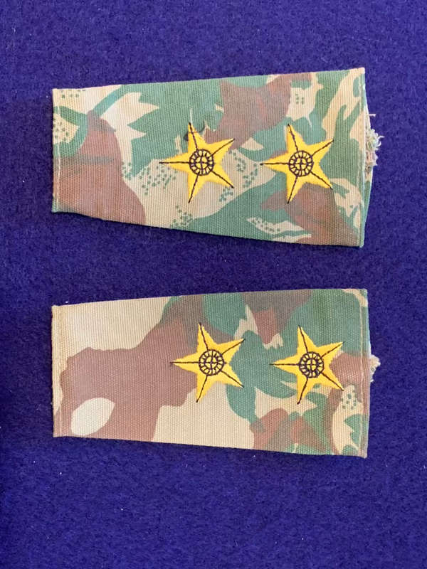 SAP Special Task Force Camo Rank Slip-on for Lieutenant
