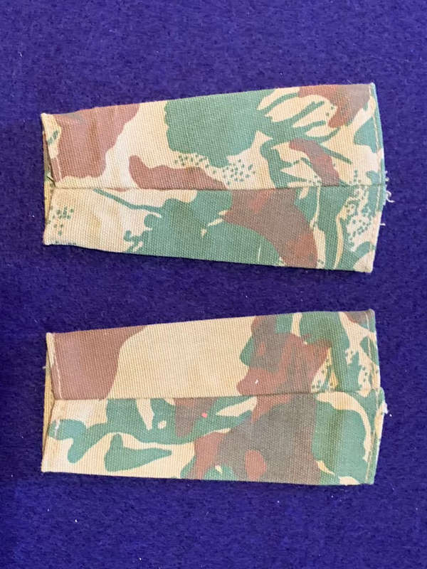 SAP Special Task Force Camo Rank Slip-on for Lieutenant