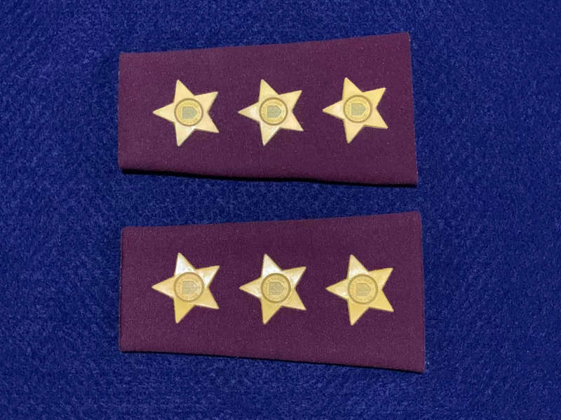 SA Medical Services (SAMS) Captain Tupper Ranks - 1 Pair