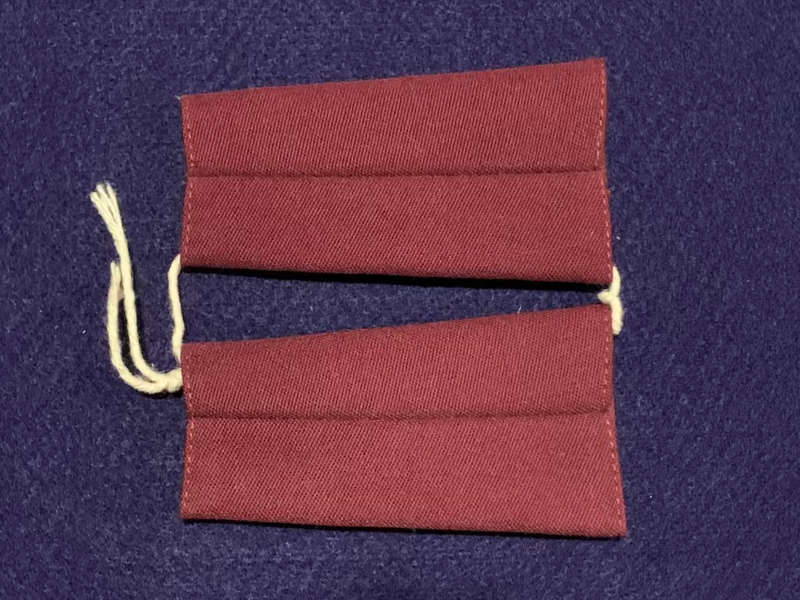 SA Medical Services (SAMS) Captain Embroidered Ranks - 1 Pair