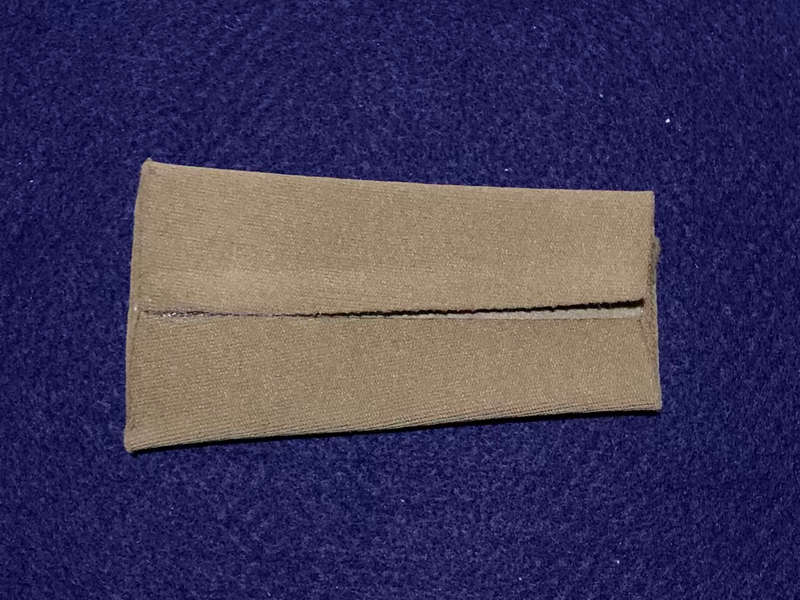SA Army Major Tupper Ranks, Embossed Type - 1 Rank