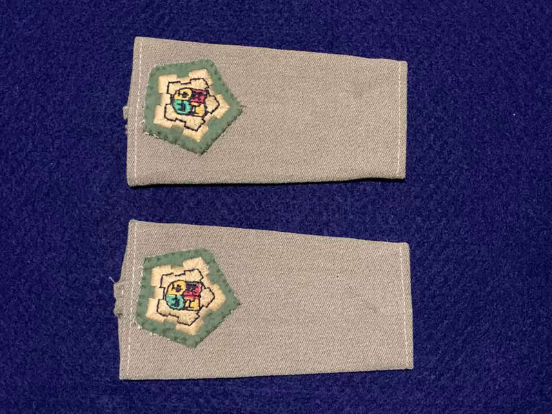 SA Army Major Ranks, Sewn on Material Type - 1 Pair