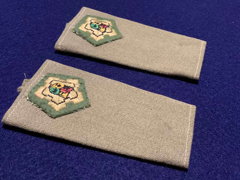 SA Army Major Ranks, Sewn on Material Type - 1 Pair