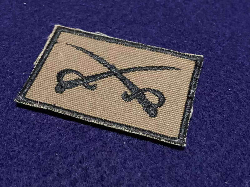 SA Army PTI Proficiency Badge, Embroidered on Nutria
