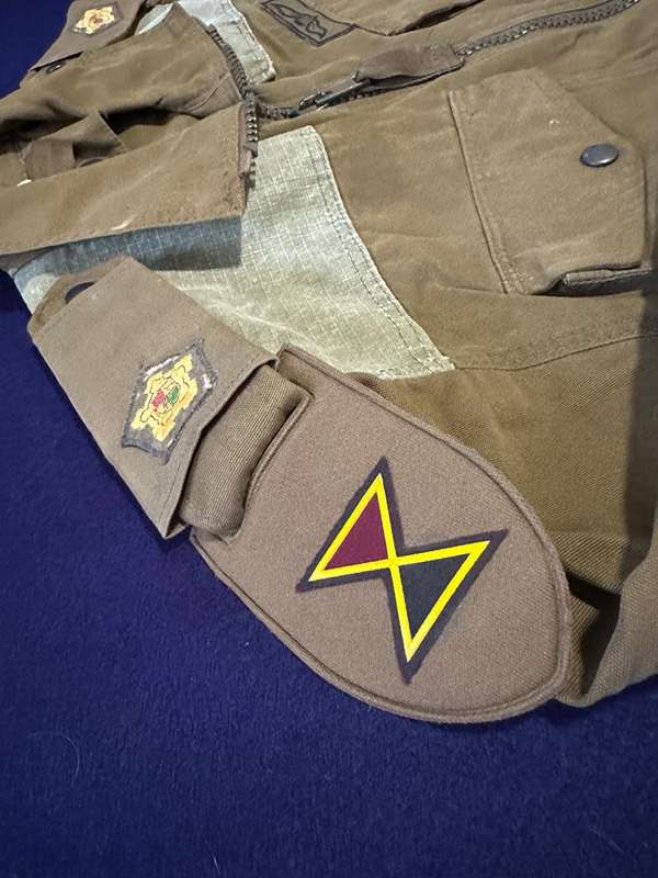SADF 1 Parachute Battalion Nutria Para Jacket (Slangvel), to Major in HQ Company - Size Large