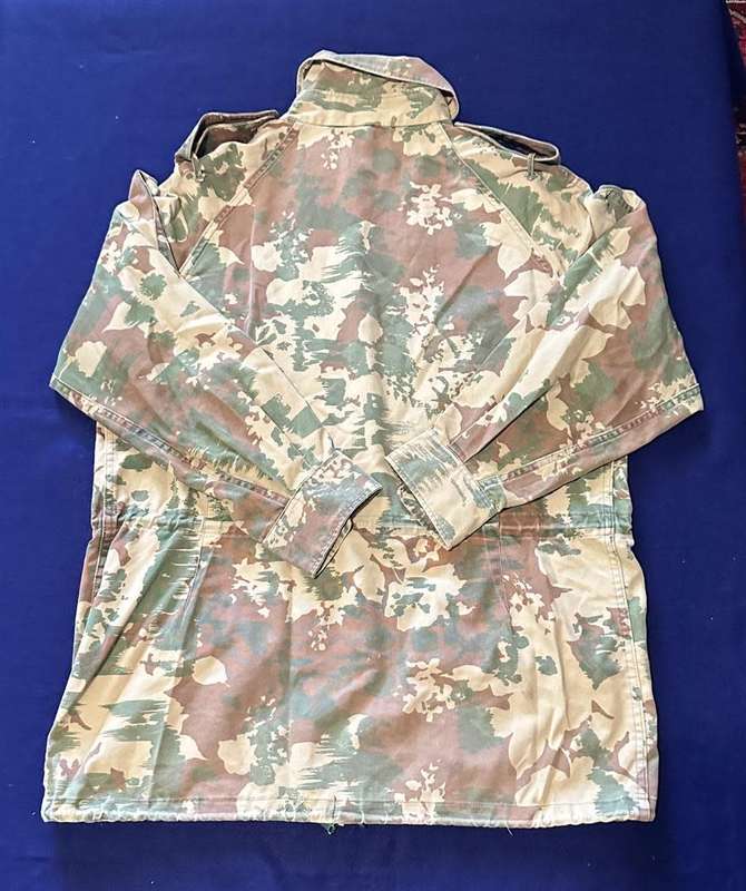 SAP Koevoet 1st Type Camouflage Bushjacket - Year 1971 - Original Used with StarBurst Patterns