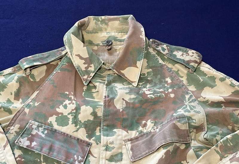 SAP Koevoet 1st Type Camouflage Bushjacket - Year 1971 - Original Used with StarBurst Patterns