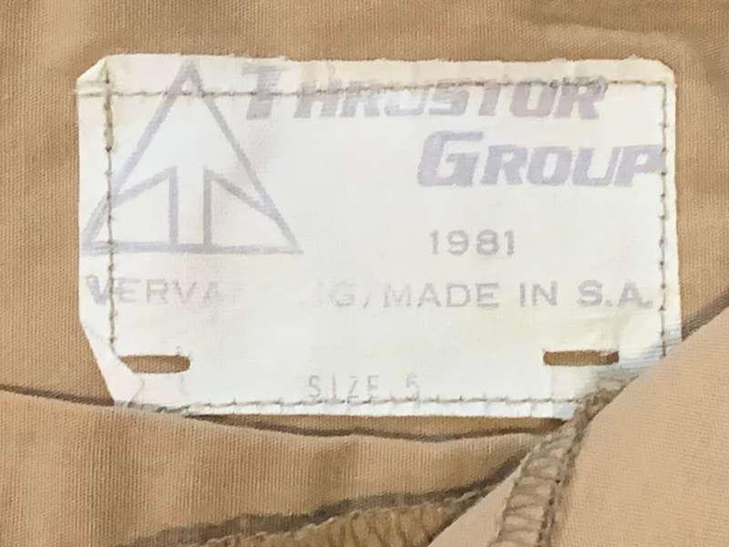 SWA Police Koevoet Camoflage Long Trousers - 1981, Manufacturer Thruster Group, SA