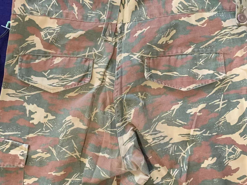 SWA Police Koevoet Camoflage Long Trousers - 1981, Manufacturer Thruster Group, SA