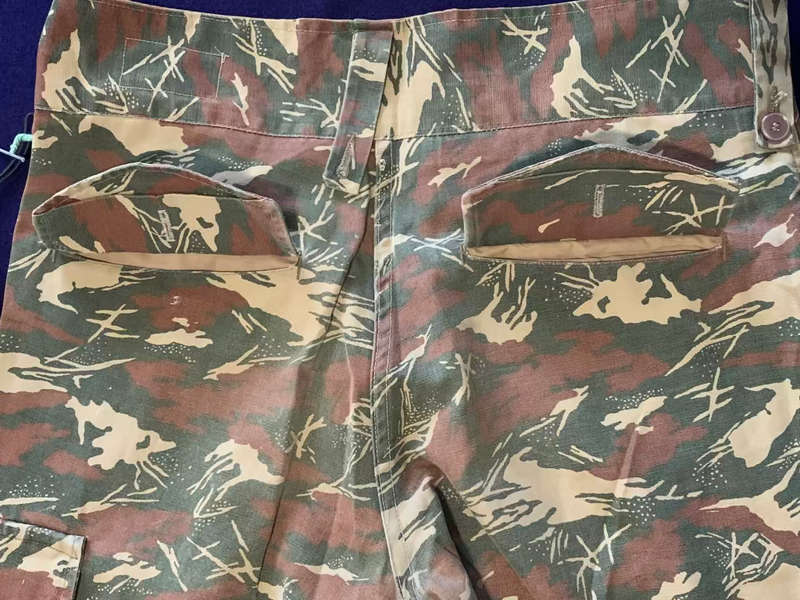 SWA Police Koevoet Camoflage Long Trousers - 1981, Manufacturer Thruster Group, SA