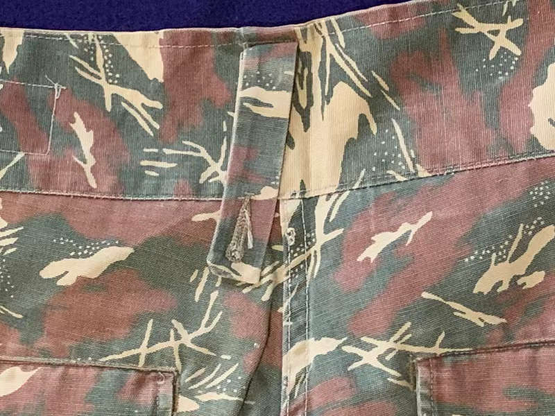 SWA Police Koevoet Camoflage Long Trousers - 1981, Manufacturer Thruster Group, SA