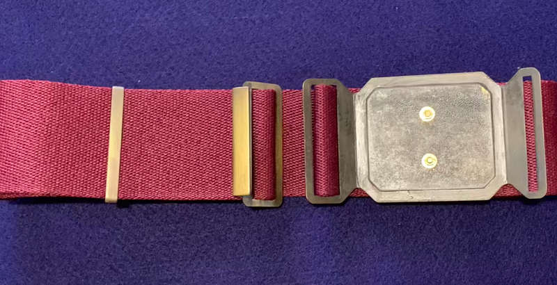 SA Army 1 Parachute Regiment Stable Belt - Excellent Condition