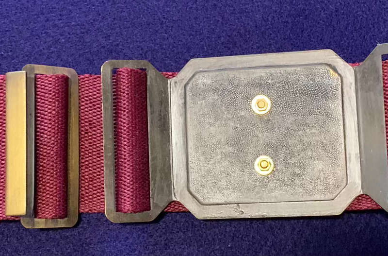 SA Army 1 Parachute Regiment Stable Belt - Excellent Condition