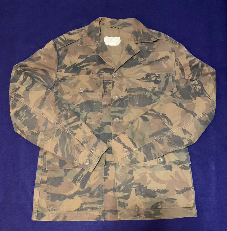 SA Railway Police Camo BushJacket - Manufacturer HJ Henochsburg 1990