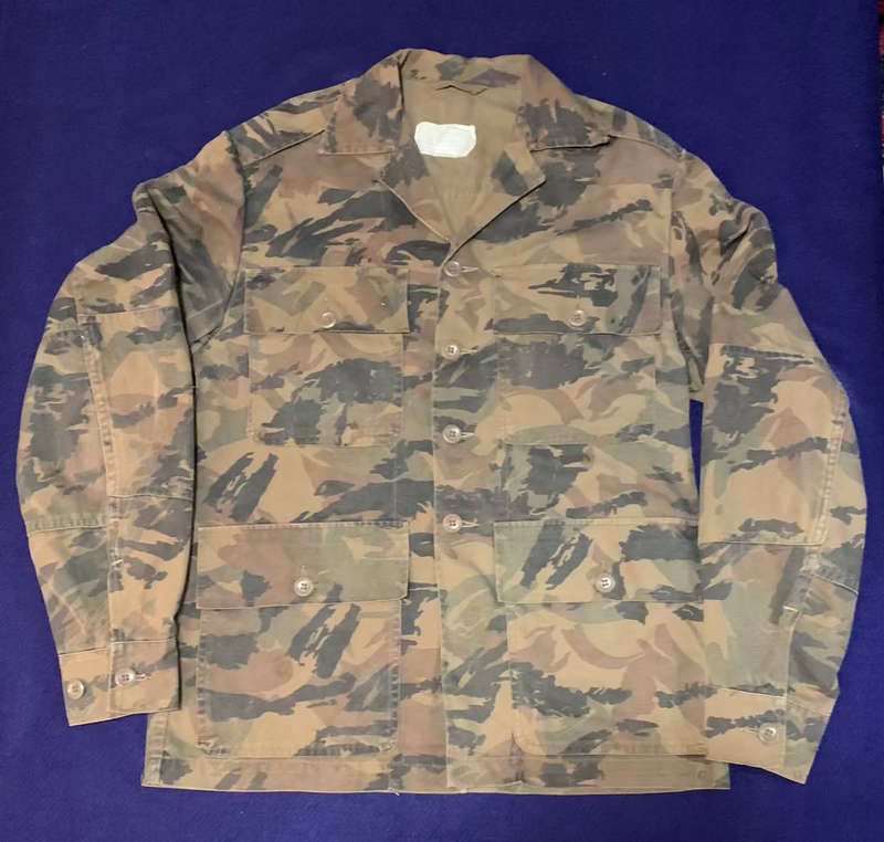 SA Railway Police Camo BushJacket - Manufacturer HJ Henochsburg 1990