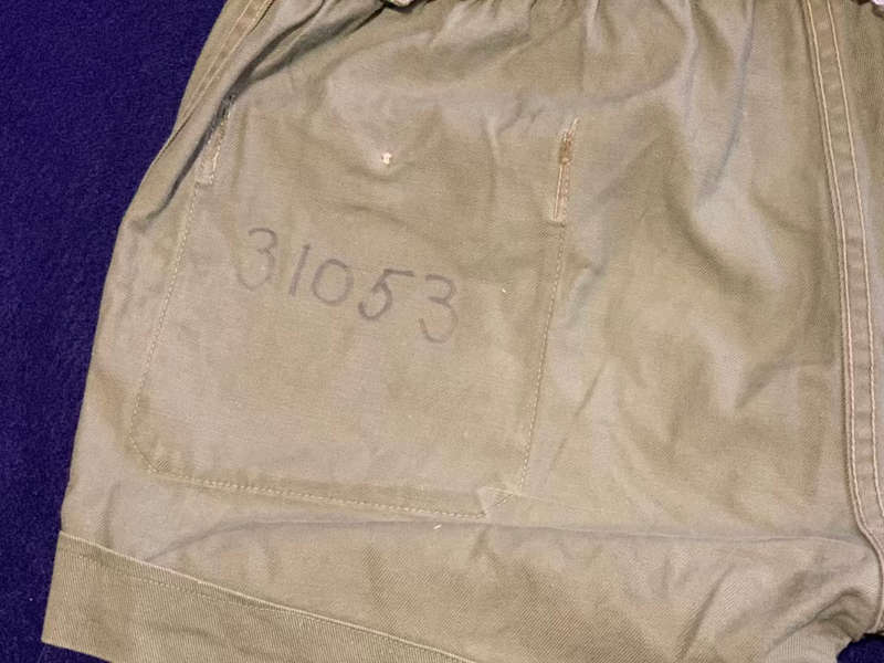 RHODESIAN KHAKI SHORT TROUSERS - Rowett & Sons 1975 - Great Condition
