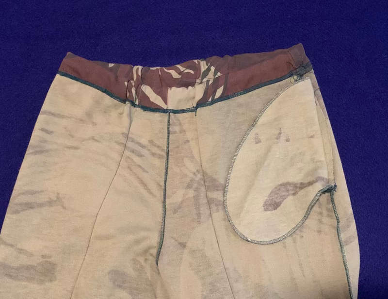 Rare RHODESIAN Camoflage 2 Piece Tracksuit - Condition As Issued, Made by Sprinter, Size M