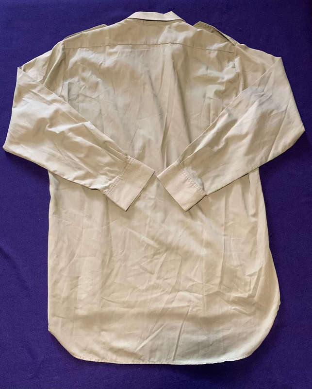 RHODESIA BSAP Green Long Sleeve Shirt, Manufactured by Statesman, Size 42 - New as Issued