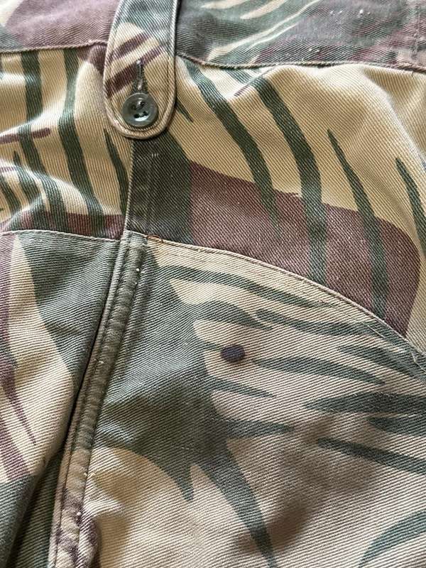 RHODESIAN ARMY CAMO TROUSERS, with Rear Padding and Waist Adjuster - with leg seams tailored