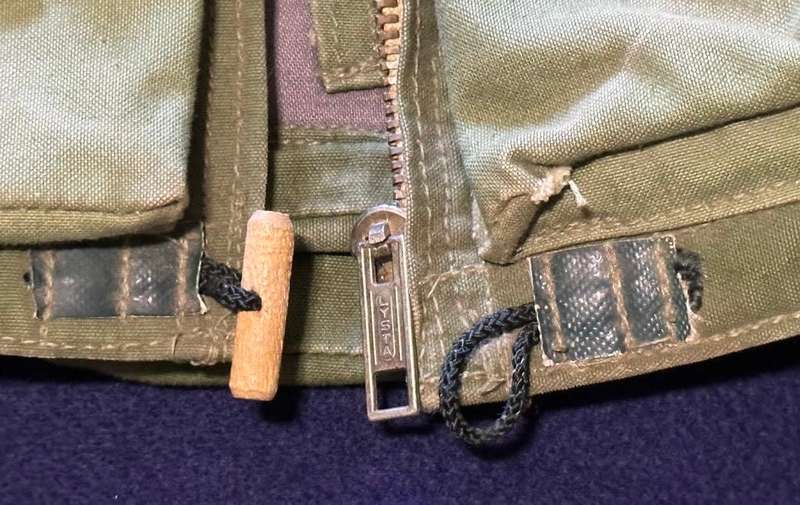 SUPERB RHODESIAN OLIVE GREEN FIRE FORCE VEST, Made by NORTH PRODUCTS Rhodesia, Size 92cm (MINT)