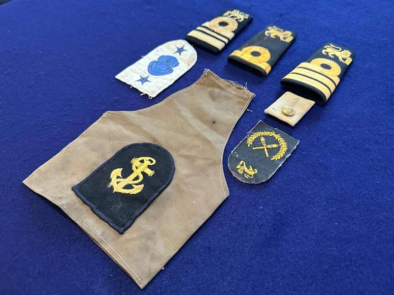 SA Navy Badge and Rank Lot - Refer Pictures
