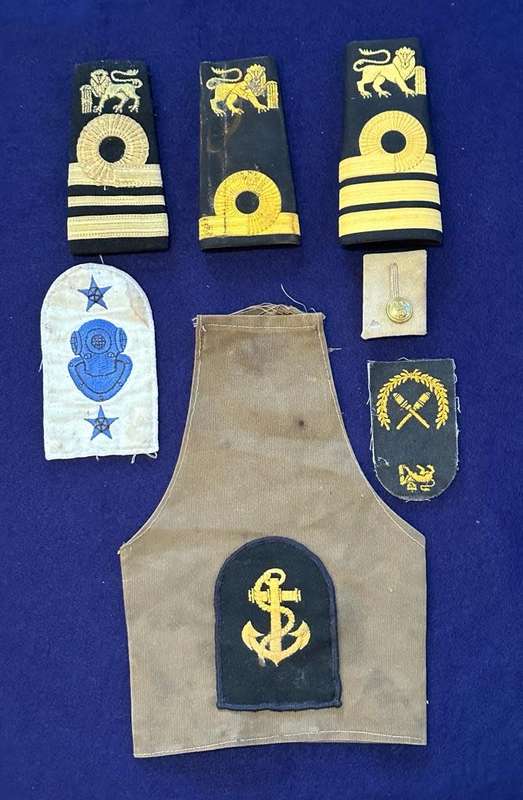 SA Navy Badge and Rank Lot - Refer Pictures