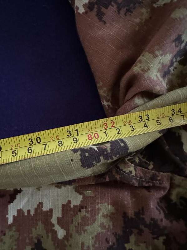 Commercial Copy Italian Vegatato Digital Camouflage Long Trouser, Ripstop Poly/Cotton - Size Large