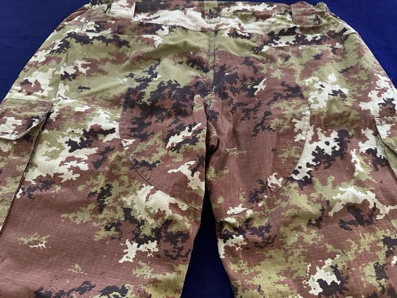 Commercial Copy Italian Vegatato Digital Camouflage Long Trouser, Ripstop Poly/Cotton - Size Large