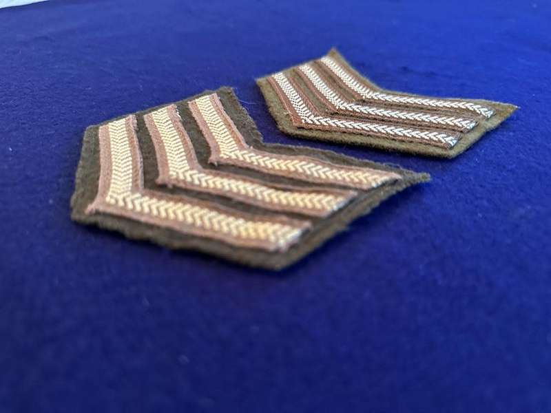 SADF Sergeant Rank Pair - Material