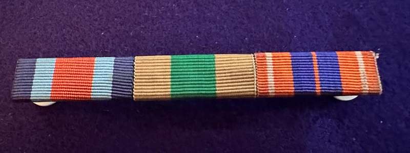 SA Army Medal Bar - Pro Patria, 10year Service and MM