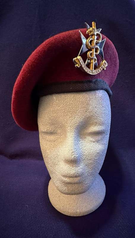 SADF SAMS Medical Maroon Beret