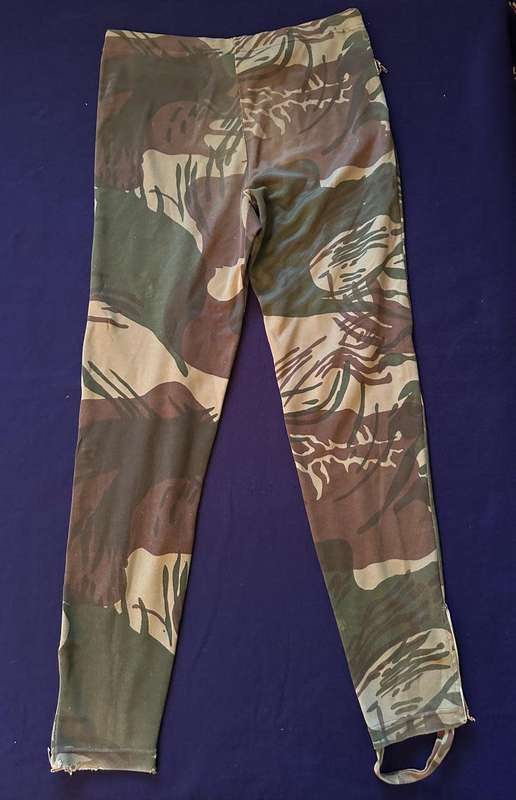 Rare RHODESIAN Camoflage 2 Piece Tracksuit - Made by Sprinter - Period Piece