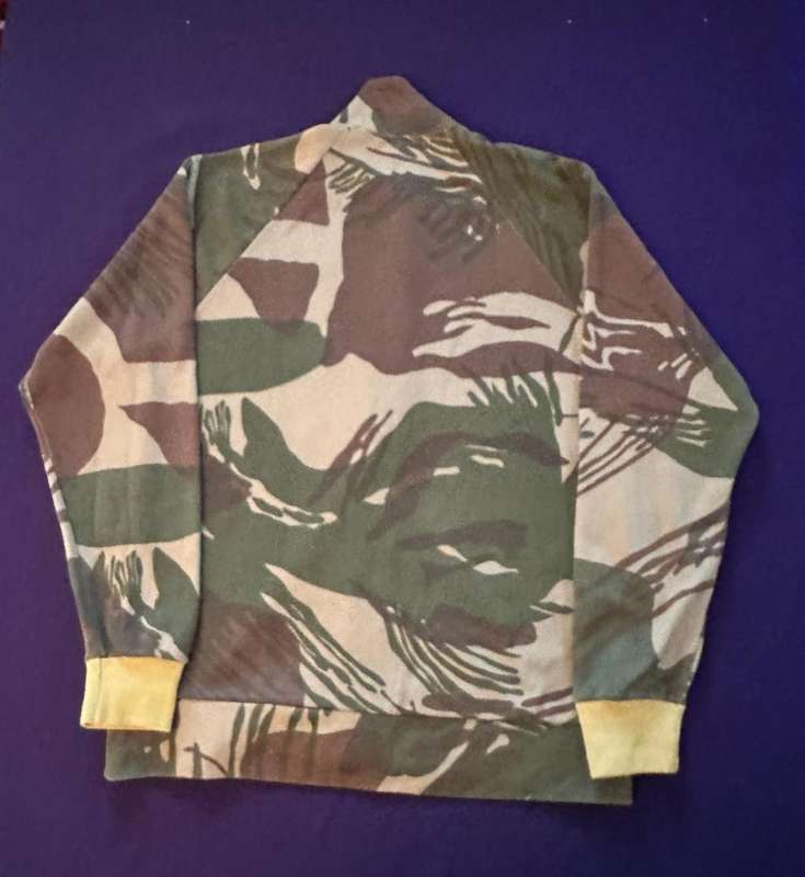 Rare RHODESIAN Camoflage 2 Piece Tracksuit - Made by Sprinter - Period Piece