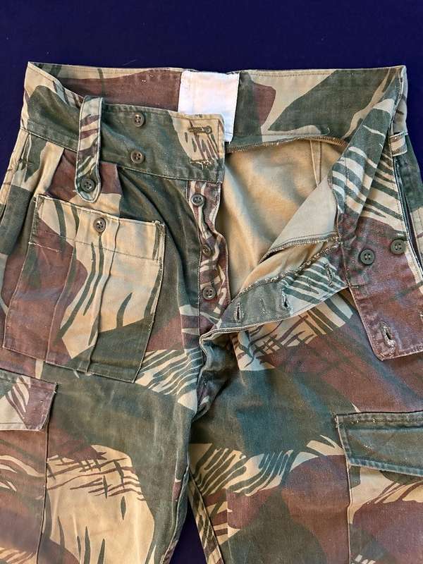 RHODESIAN ARMY CAMO TROUSERS - Period Piece