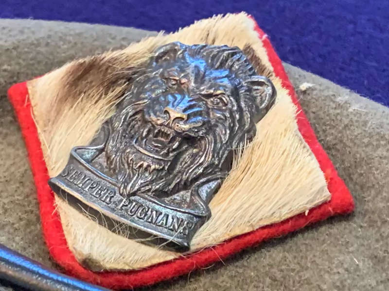 SWATF Reaction Force Beret 1979/80 - with RARE cheetah Felt Backing - Period Piece
