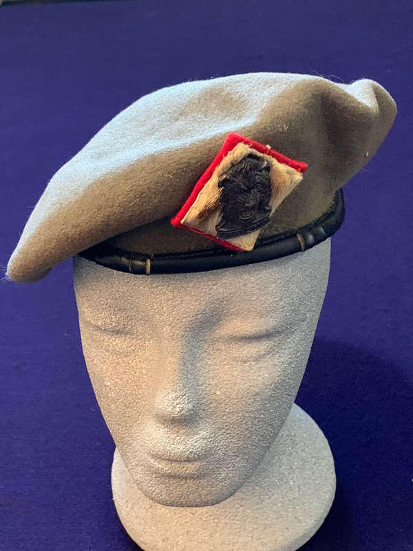 SWATF Reaction Force Beret 1979/80 - with RARE cheetah Felt Backing - Period Piece