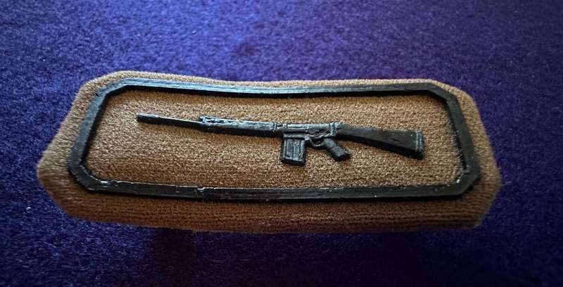 SA Army Marksman Qualification Badge - Tupper Pin on Type